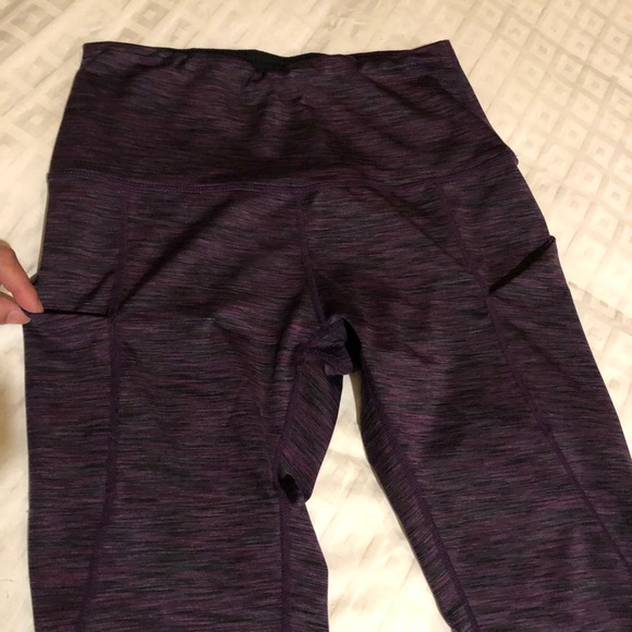 Heather purple leggings. - Picture 6 of 6